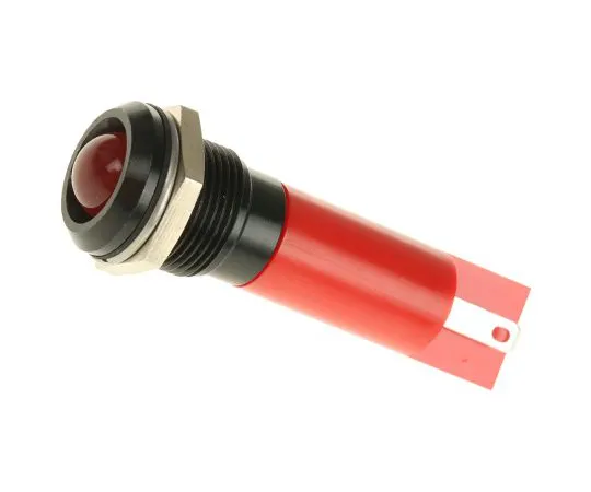 63-6585-61　RS PRO Red Indicator, 24 V ac/dc, 12mm Mounting Hole Size, Solder Tab Termination, IP67　209-169