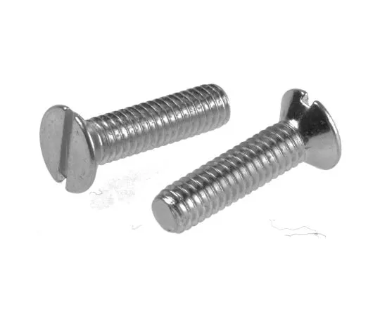 63-6702-01　RS PRO, M4 Countersunk Head, 16mm Steel Slot Bright Zinc Plated　553-885