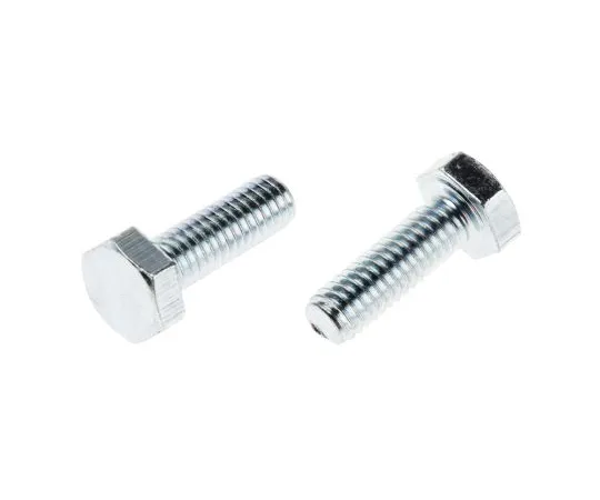 63-6695-07　Zinc plated & clear Passivated Steel Hex M4 x 12mm Set Screw　525-795