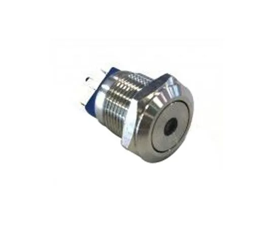 63-7017-17　Bulgin Single Pole Single Throw (SPST) Momentary Blue LED Push Button Switch, IP67, Panel Mount, 36V dc　MAV0120/3D1BL012