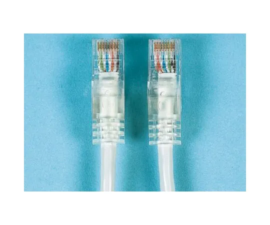 63-7334-56　Decelect Forgos Grey Cat5 Cable U/UTP, 1m Male RJ45/Male RJ45　SPE190711