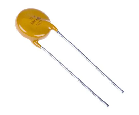 63-7352-82　Vishay NTCLE100E3 Series Metal Oxide Varistor 270pF 25A, Clamping 710V, Varistor 430V　VDRS10P275BSE