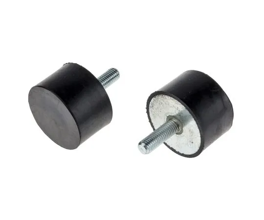 63-7009-61　RS PRO 30mm Stud Mount M10 50mm Diameter 170.6kg Compression Load, Male Only Natural Rubber　126-5930