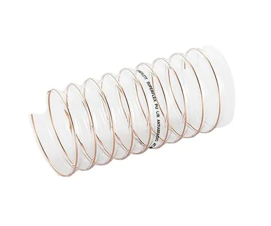 63-6994-30　Merlett Plastics PUR 5m Long Clear Flexible Ducting Reinforced, 16mm B*** Radius　9130660630000