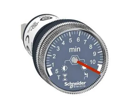 63-7038-55　Schneider Electric Single Timer Relay, Screw, 0.5 → 10 min, 24 V dc　XB5DTB24