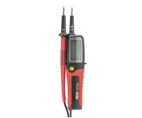 63-6932-58　RS PRO IVT-20, LCD Voltage tester, 750V ac/dc, Continuity Check, Battery Powered, CAT III 750V　124-1962