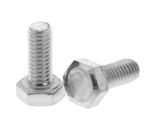 63-6692-53　Plain Stainless Steel Hex M4 x 10mm Set Screw　520-009