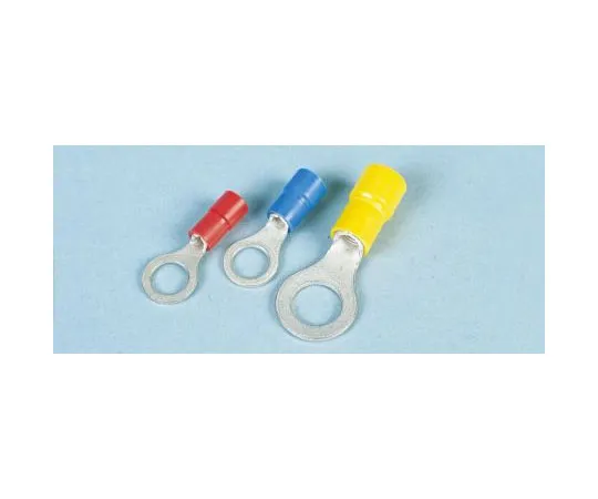 63-7334-36　RS PRO Insulated Crimp Ring Terminal, M7 Stud Size, 0.5mm² to 1.5mm² Wire Size, Red　613-9277