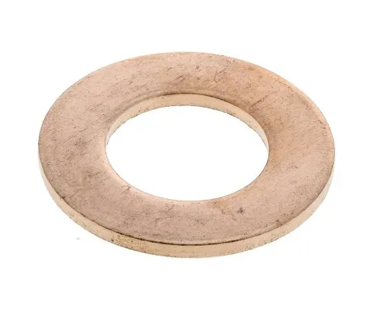 63-6615-60　Copper Plain Washer, 1.6mm Thickness, M12　293-224