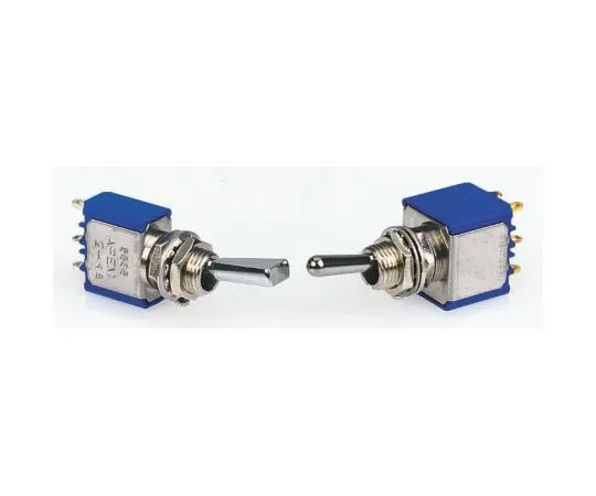 63-7324-67　APEM Single Pole Single Throw (SPST) Toggle Switch, (On)-Off-On, Panel Mount　5638A