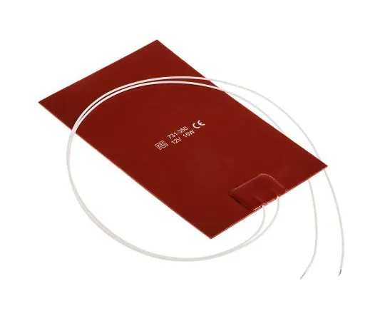 63-6721-98　RS PRO Silicone Heater Mat, 15 W, 100 x 150mm, 12 V dc　731-350