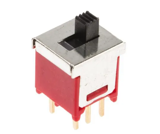 63-6645-98　RS PRO PCB Slide Switch Double Pole Double Throw (DPDT) Latching 400 mA @ 20 V Slide　429-509