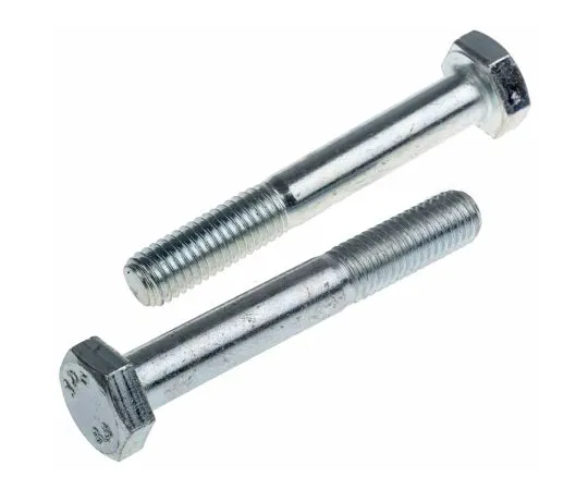 63-6612-12　Clear Passivated, Zinc Steel Hex Bolt, M10 x 70mm　279-723