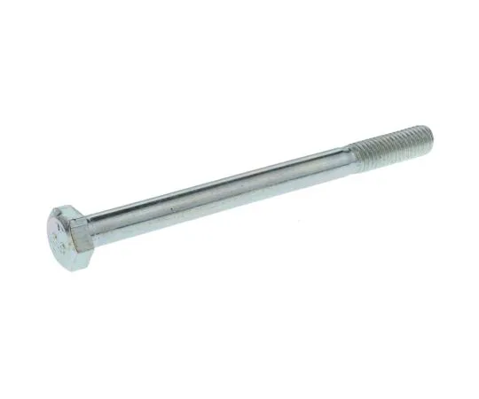 63-6612-08　Clear Passivated, Zinc Steel Hex Bolt, M8 x 100mm　279-672