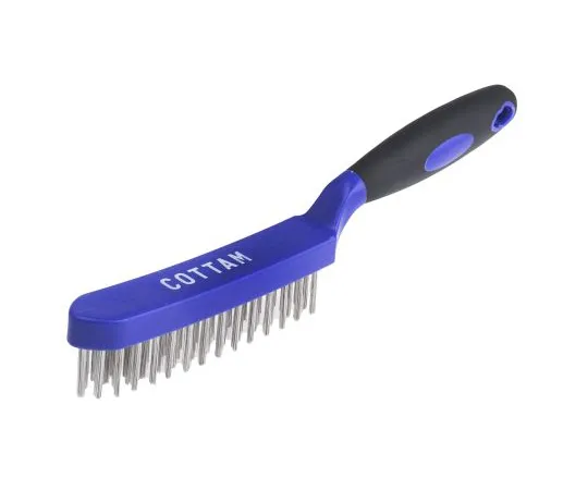 63-6732-22　RS PRO Blue 30mm Steel Wire Brush, For Surface Preparation　822-658
