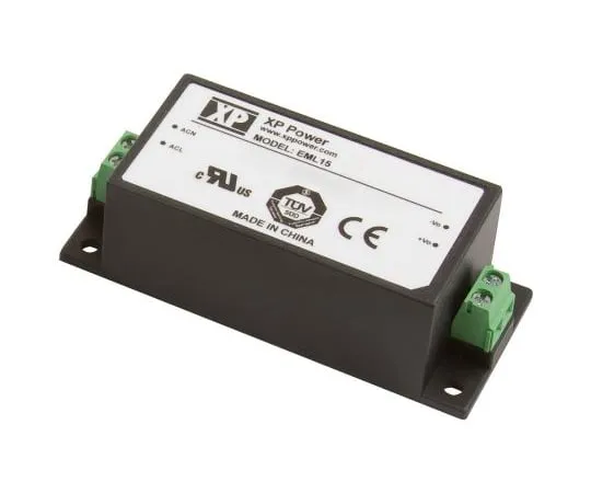 63-6847-93　AC/DC Converter 9 V dc 1.67 A 15 W Sealed Y　EML15US09-S