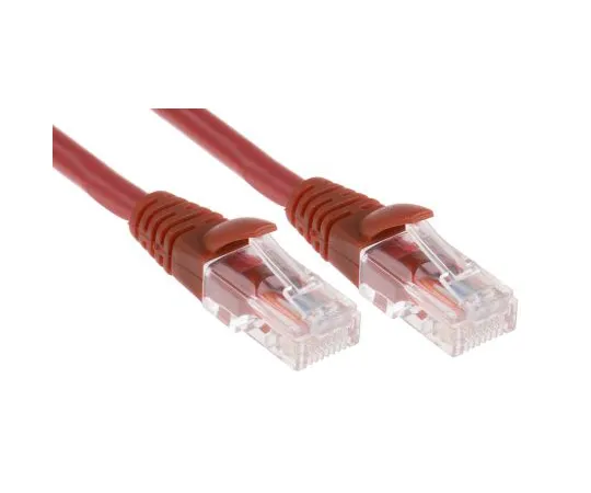 63-6702-76　RS PRO Red LSZH Cat5e Cable U/UTP, 10m Male RJ45/Male RJ45 Terminated　556-427