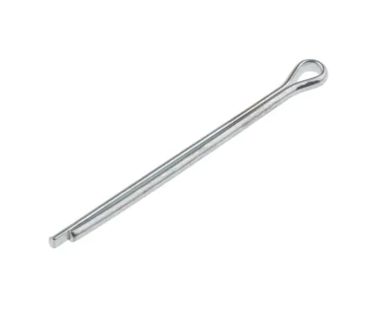 63-6608-18　1in Bright Zinc Plated Steel Split Pin, 1/16in Diameter　270-114