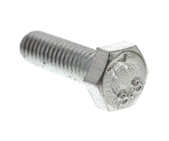 63-6695-16　Zinc plated & clear Passivated Steel Hex M6 x 20mm Set Screw　525-874