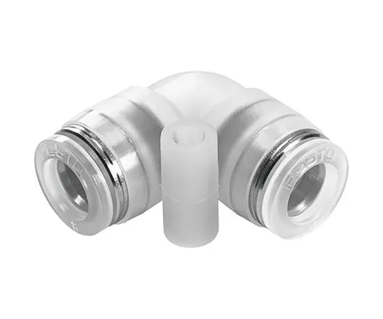 63-6996-61　Festo Pneumatic Elbow Tube-to-Tube Adapter Push In 6 mm to Push In 6 mm　NPQP-L-Q6-E-FD-P10