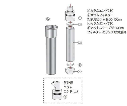 65-0578-61　phi 10 column set