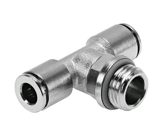 63-6995-85　Festo Pneumatic Tee Threaded-to-Tube Adapter, 10mm x 10mm, 20 bar　NPQH-T-G14-Q10-P10