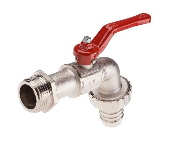 63-6671-30　RS PRO Brass Outside Tap, 1 in BSP　486-283