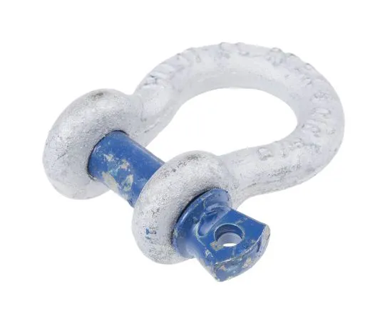 63-6715-55　RS PRO Bow Shackle, Zinc Plated Steel, 1t　674-083