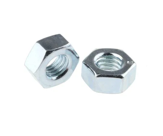 63-6579-63　RS PRO Steel Hex Nut, Bright Zinc Plated, M6　198-352