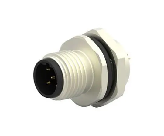 63-7041-15　TE Connectivity M12 Series Panel Mount Connector, 5 contacts Socket　T4132012051-000