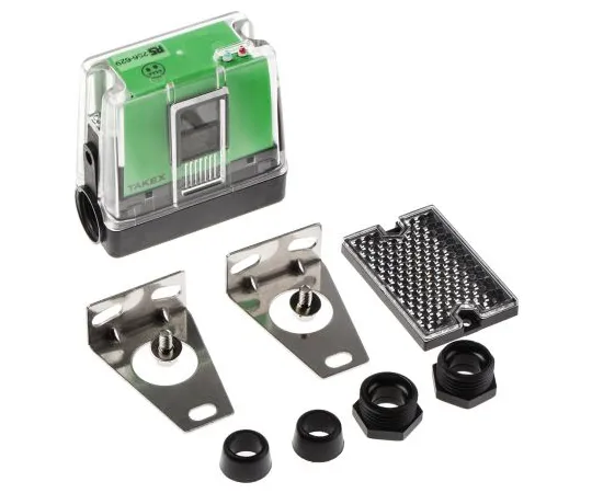 63-6606-79　RS PRO Retroreflective Photoelectric Sensor Block Sensor, 30 mm → 3 m Detection Range　256-629