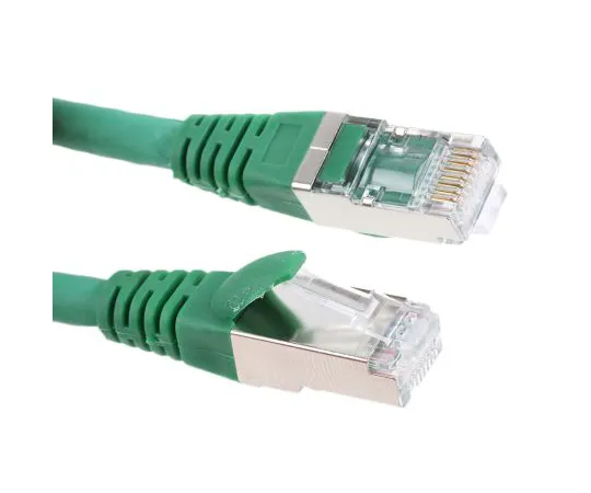 63-6703-19　RS PRO Green Cat6 Cable, F/UTP, Male RJ45/Male RJ45, Terminated, 5m　556-689