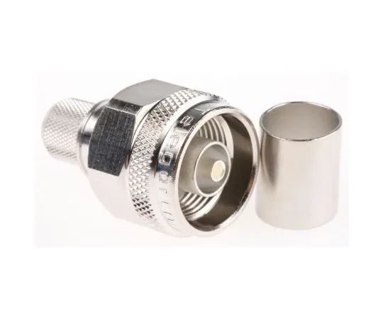 63-6972-16　Telegartner 50Ω Straight Cable Mount N Type Connector, Plug, Crimp Termination, 0 → 11GHz, RG214/U　J01020A0110