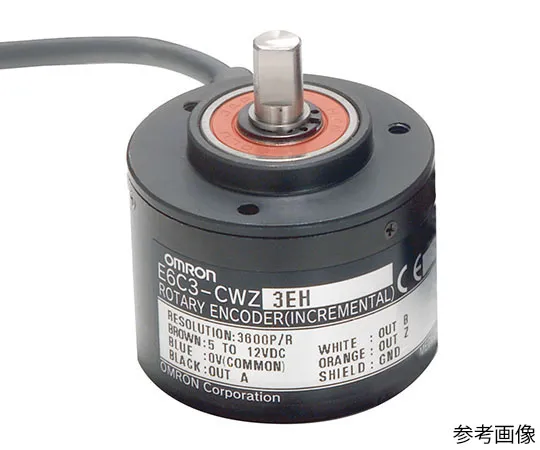 62-4719-41　Rotary Encoder (Incremental) outer diameter Φ50 (Robust Type) E6C3-C　E6C3-CWZ3EH 360P/R 2M