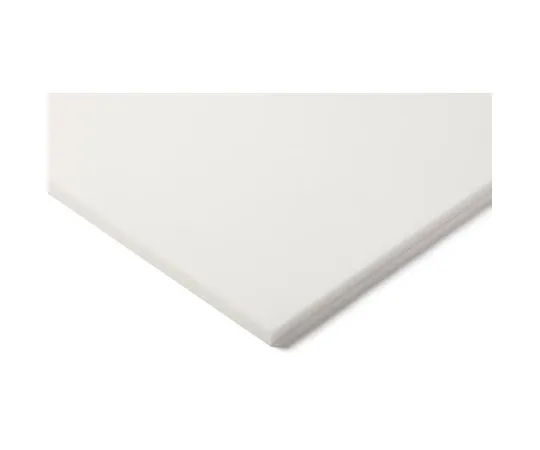 63-6725-13　White Plastic Sheet, 600mm x 300mm x 25mm　752-688