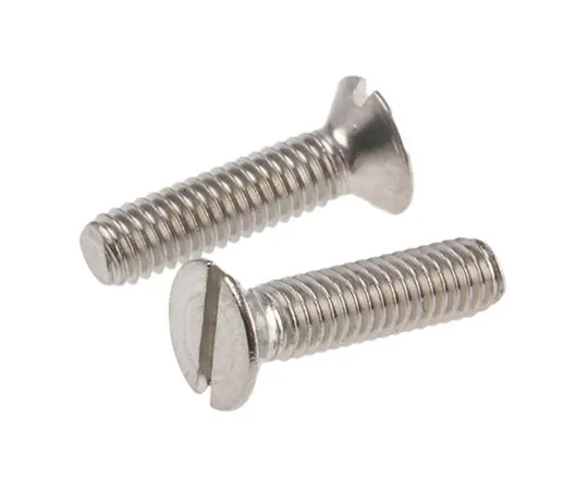 63-6695-51　RS PRO, M4 Countersunk Head, 16mm Stainless Steel Slot A2 304 Plain　527-195