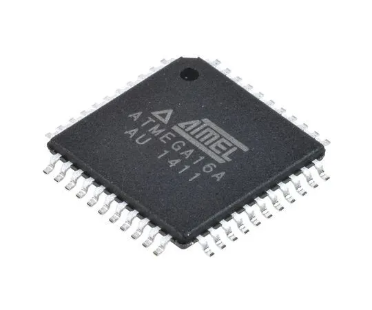 63-7015-39　Microchip Technology ATMEGA16A-AU, 8bit AVR Microcontroller, 16MHz, 16 kB Flash, 44-Pin TQFP　ATMEGA16A-AU