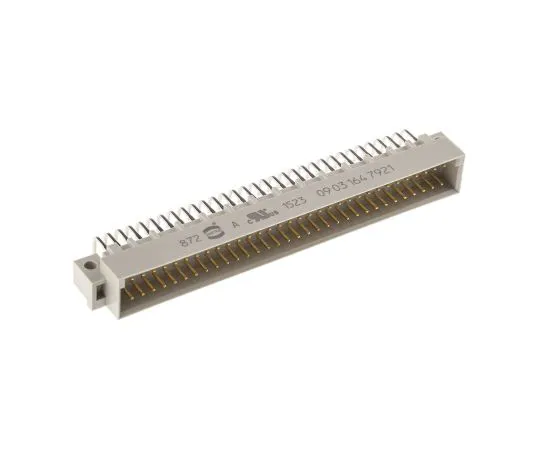 63-6634-91　DIN 41612 Connector Male 64 Pole  2 Row 2.54 mm pitch　09031647921