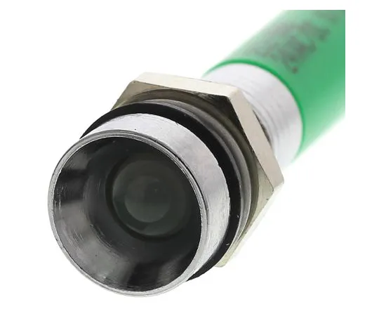 63-6588-04　RS PRO Green Indicator, 24 V ac/dc, 8mm Mounting Hole Size, Solder Tab Termination, IP67　212-288