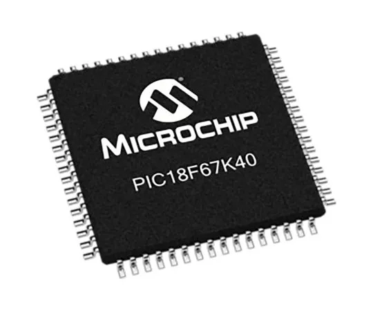 63-7039-94　Microchip PIC18F66K40-I/PT, 8bit PIC18 Microcontroller, 64MHz, 64 kB Flash, 64-Pin TQFP　PIC18F66K40-I/PT