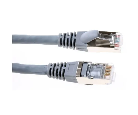 63-6703-67　RS PRO Grey Cat6 Cable, F/UTP, Male RJ45/Male RJ45, Terminated, 500mm　556-966