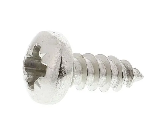63-6693-94　RS PRO Plain Stainless Steel Pan Head Self Tapping Screw, N°No. 6 x 3/8in Long 9.5mm Long　521-579