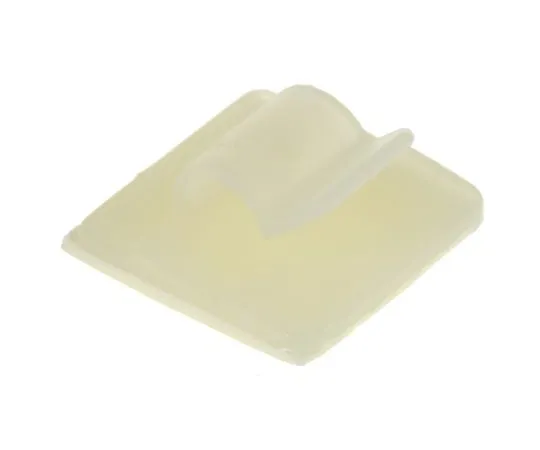 63-6634-58　RS PRO Cable Clip Natural Self Adhesive Nylon Round Clip, 4.06mm Max. Bundle　404-459