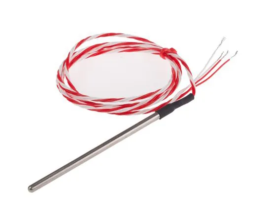 63-6899-30　RS PRO Type PT 100 Thermocouple 90mm Length, 4mm Diameter, -50°C → +200°C　123-5610