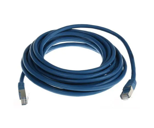 63-6637-39　RS PRO Blue Cat6 Cable, S/FTP, Male RJ45/Male RJ45, Terminated, 5m　411-172