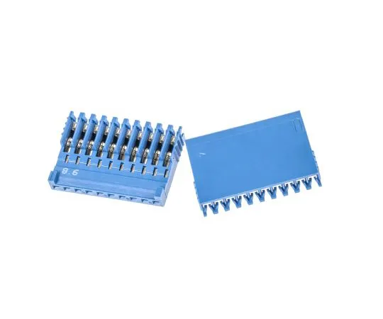 63-6698-55　Connector housing female 10 pole 1 row 2.54 mm amplifier module　1-281786-0