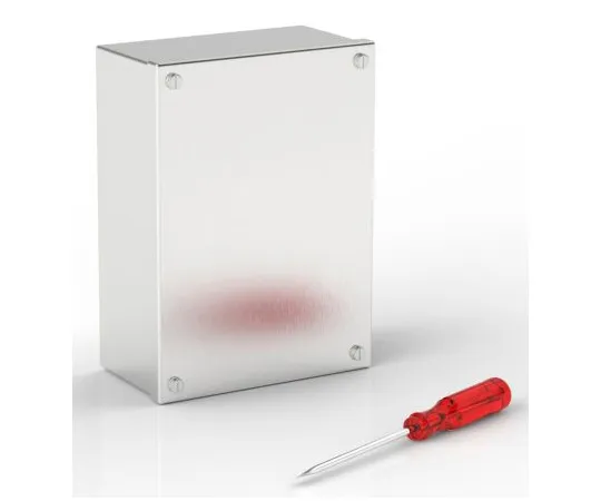 63-6814-03　RS PRO 304 Stainless Steel Satin Adaptable Enclosure Box, 0 Knockouts 220mm x 160 mm x 85mm　121-9697