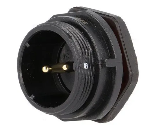 63-7026-01　RS PRO Panel Mount Connector, 2 contacts Socket　131-6370