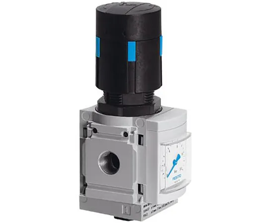 63-6998-31　Festo Pneumatic Regulator 1000 to 7500L/min G 1/8, 0.8 to 20bar　MS4-LR-1/8-D6-WR