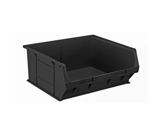 63-6810-87　Anti-Static, Conductive Carbon, Polypropylene ESD Bin, 375 x 420 x 182mm　121-8488